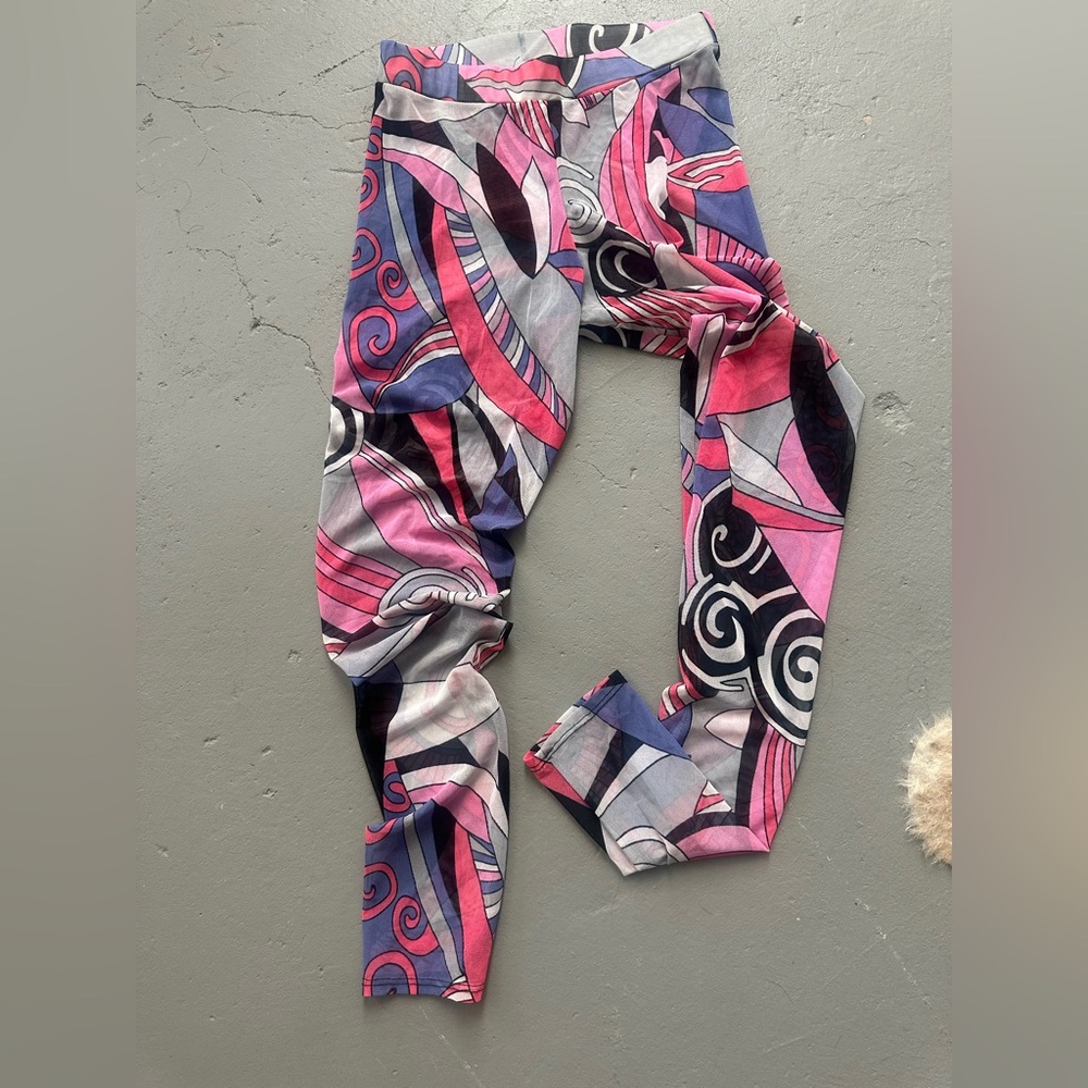Mesh leggings